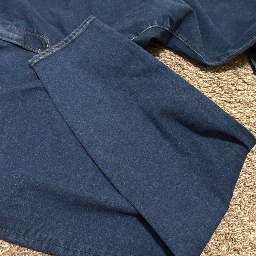 Good American NWT Always fits good legs skinny plus size 28 high rise flat tummy - Picture 13 of 13